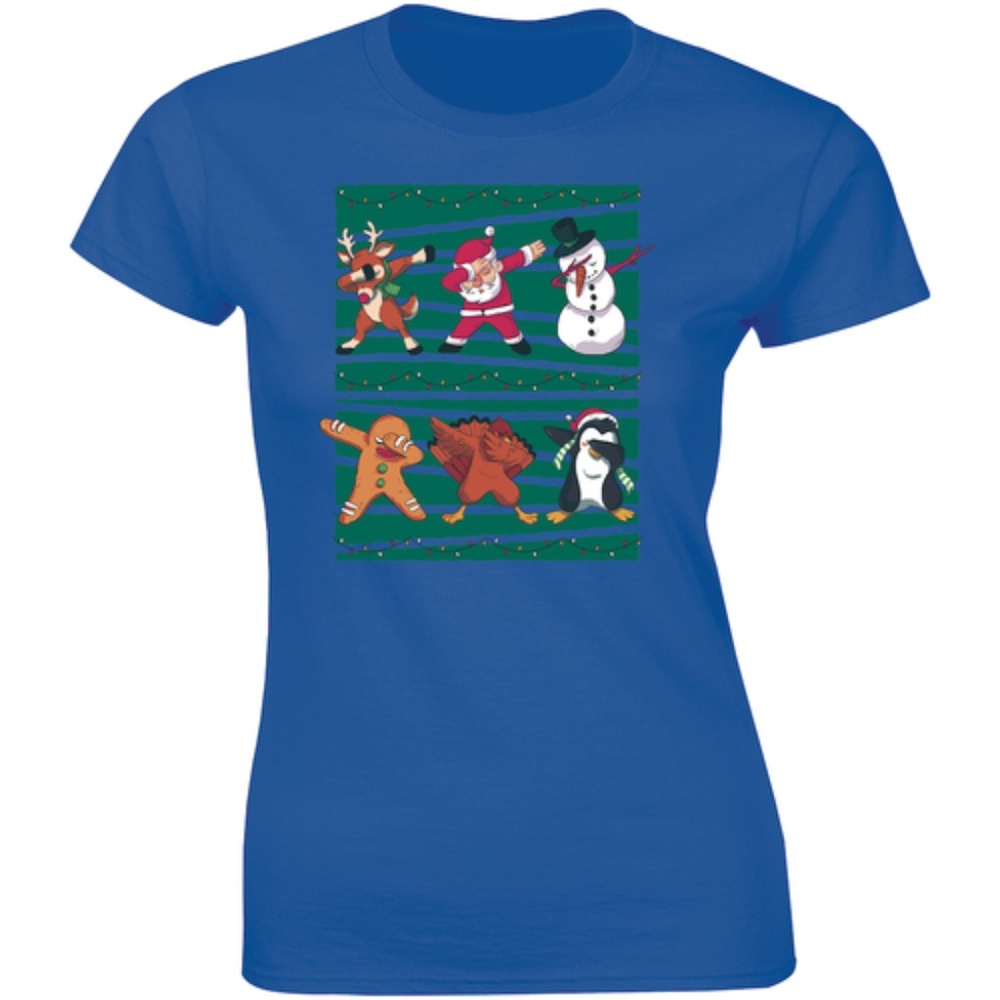 Dabbing Dance Christmas humor Dab Holiday T-shirt